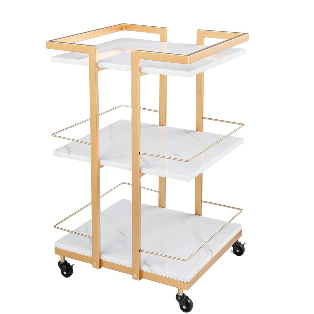 OmySalon Esthetician Cart with Wheels Salon Trolley Cart DY-11