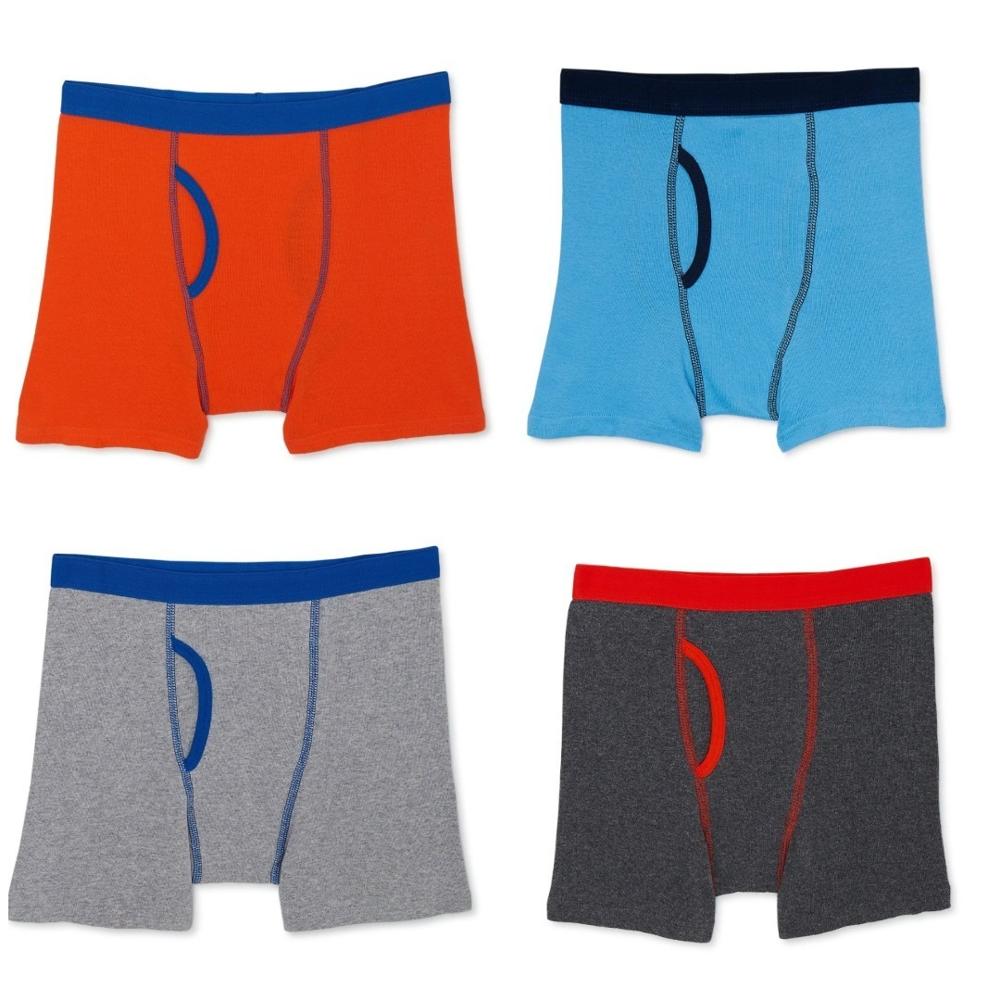 B16662 | wonder nation Boys Outer Elastic Boxer Shorts