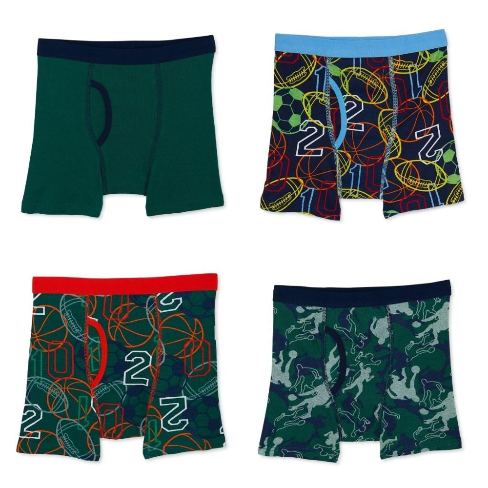 B16662 | wonder nation Boys Outer Elastic Boxer Shorts