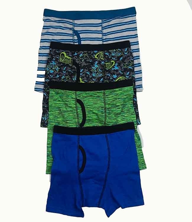 B16662 | wonder nation Boys Outer Elastic Boxer Shorts