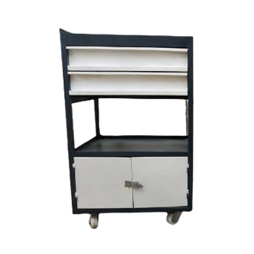 Mild Steel Medical Trolley