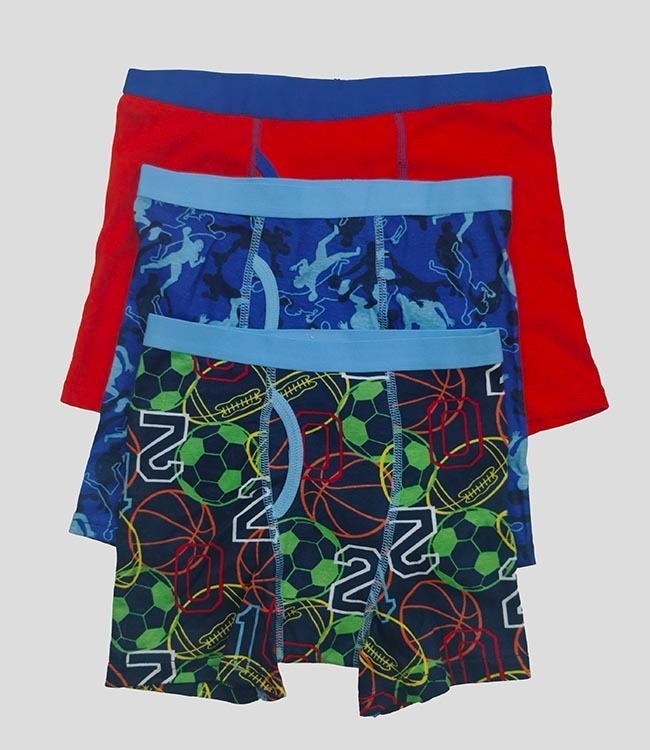 B16662 | wonder nation Boys Outer Elastic Boxer Shorts
