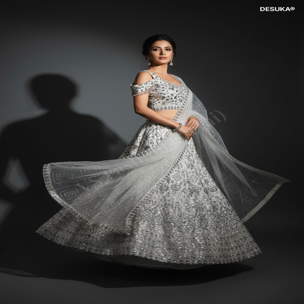 CTP-60007 Embroidered Lehenga Choli Set