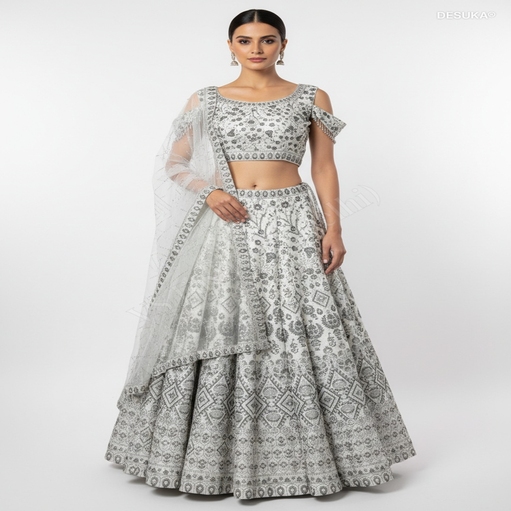 CTP-60007 Embroidered Lehenga Choli Set