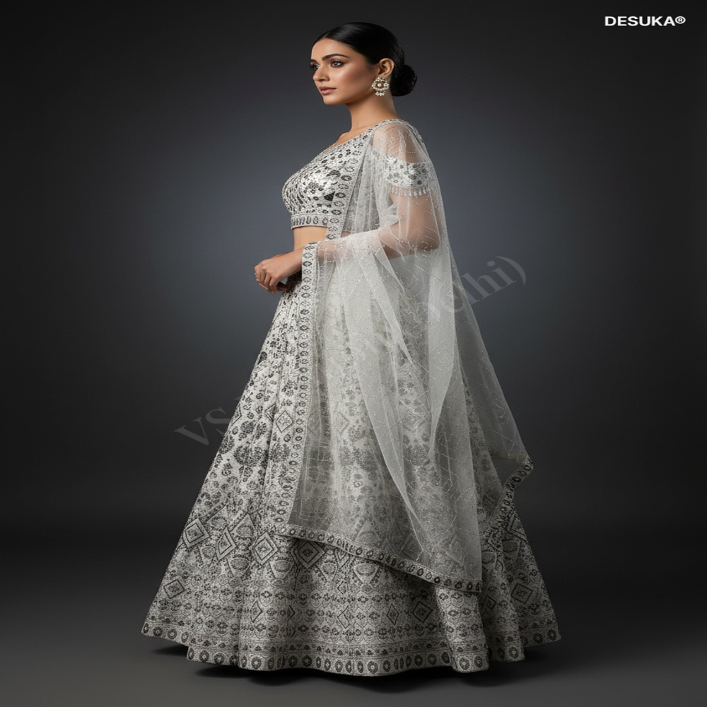 CTP-60007 Embroidered Lehenga Choli Set