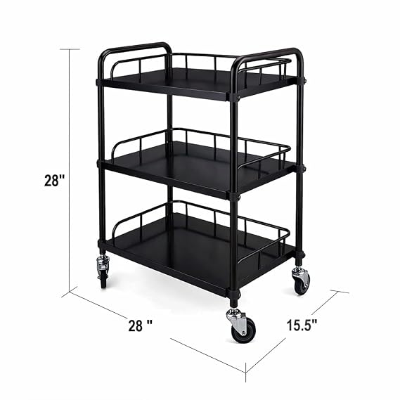 SALON TROLLEY BLACK