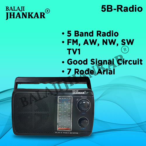 5 Band Radio (5B)