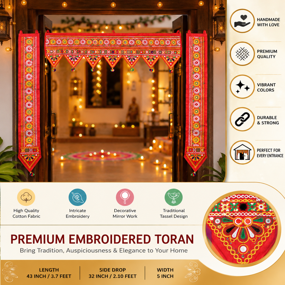 KRISHNA HANDLOOM Handmade Toran for Wedding Decoration G 11