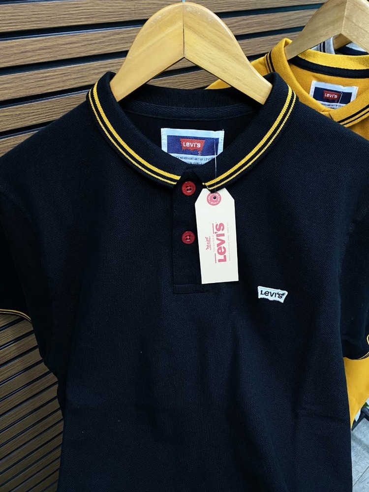 Mens Navy Blue Polo T Shirt