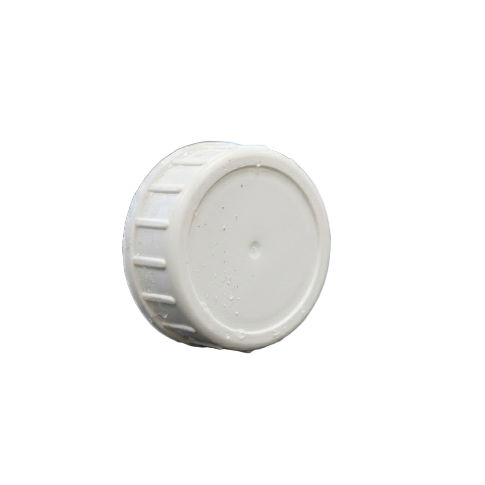 Plastic Caps - Polypropylene/HDPE, 20/28/38 mm, White, Screw Threaded, Leak Protection, Tamper Evident Option