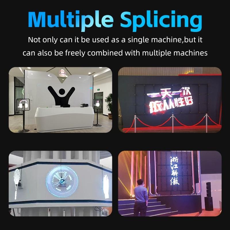 45cm 3D Holographic LED Advertising Display Fan for Shops & Showrooms