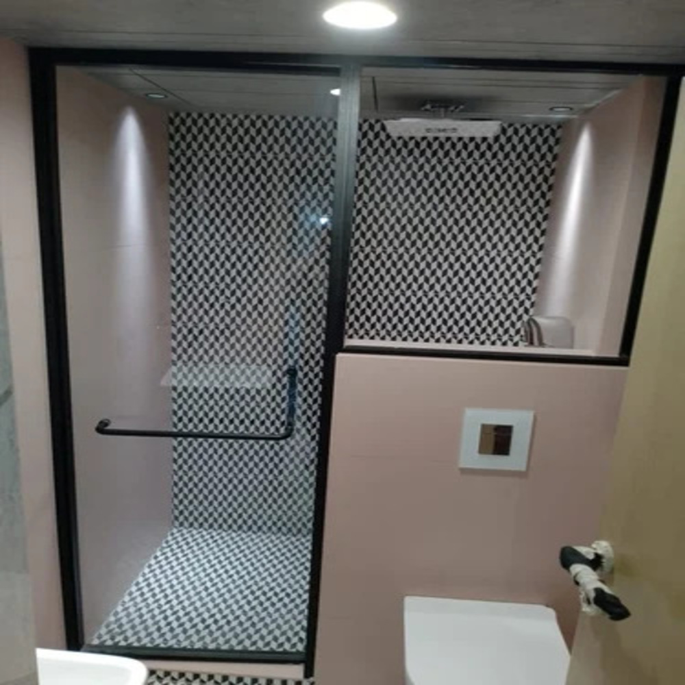 Aluminium And Glass Slim Profile Shower Enclosure