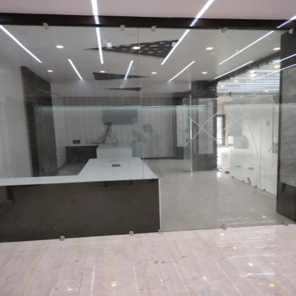 84 Inch Toughened Glass Door
