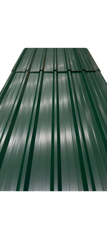 Colour Coated Roofing Sheets - Color: Green