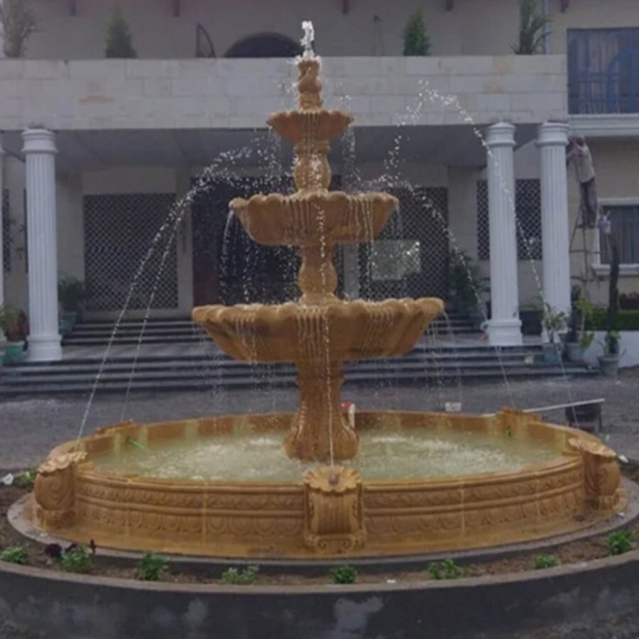 Outdoor Stone Water Fountain