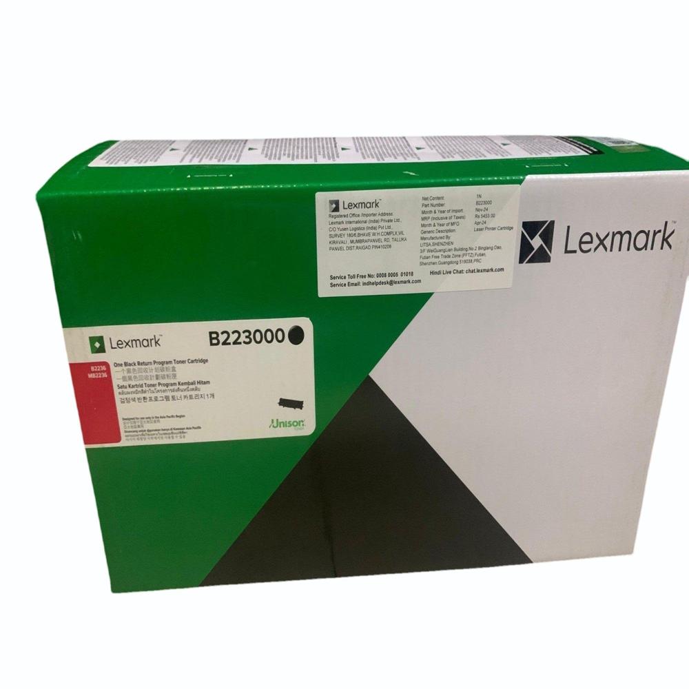 Lexmark B223H000 Toner Cartridge For Use B22361MB2236