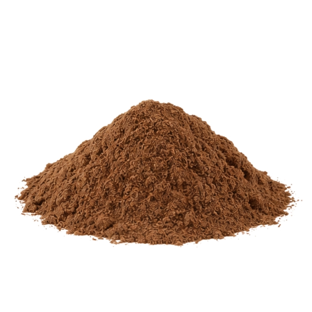 Natural Coconut Shell Powder - Color: Dark Brown