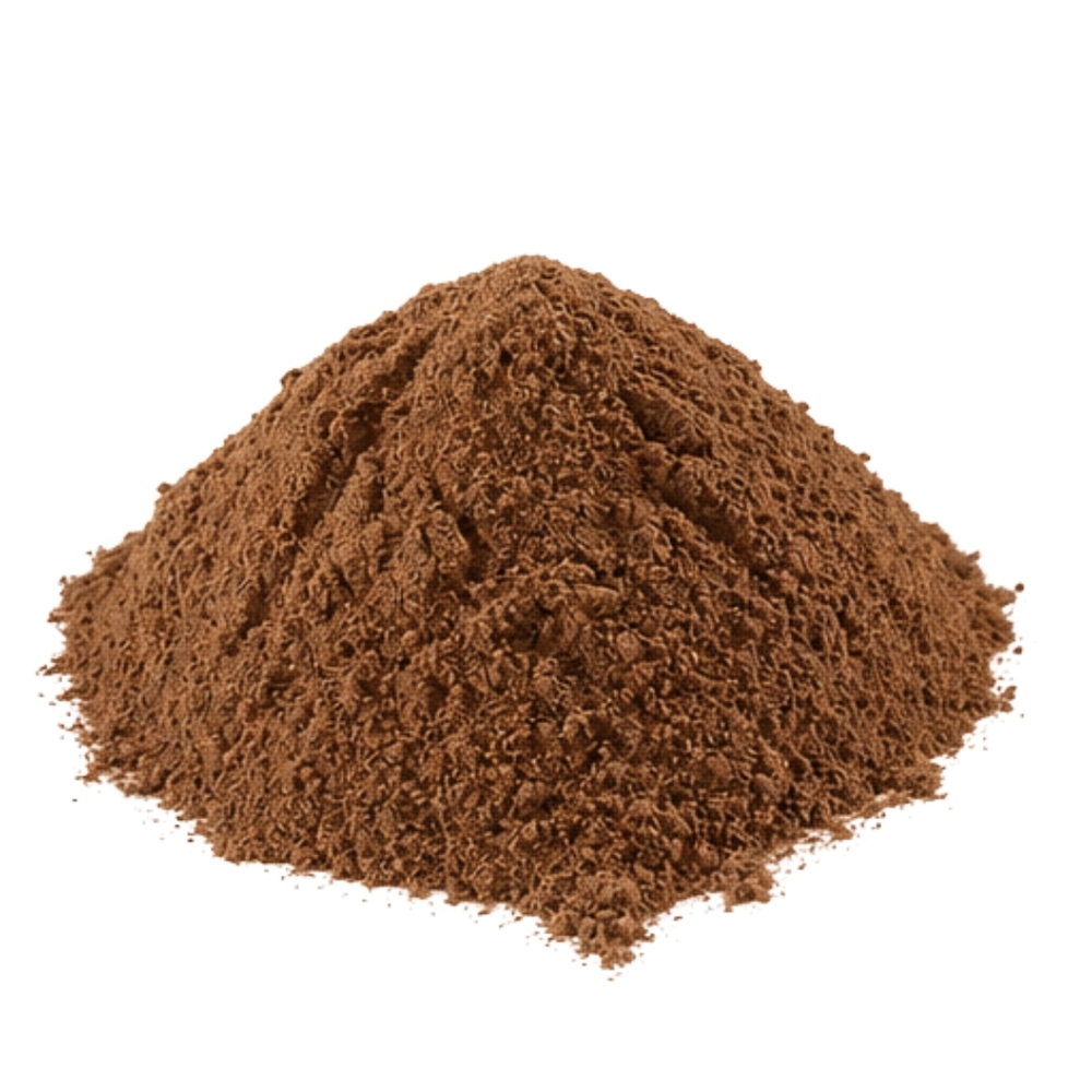 Natural Coconut Shell Powder - Color: Dark Brown