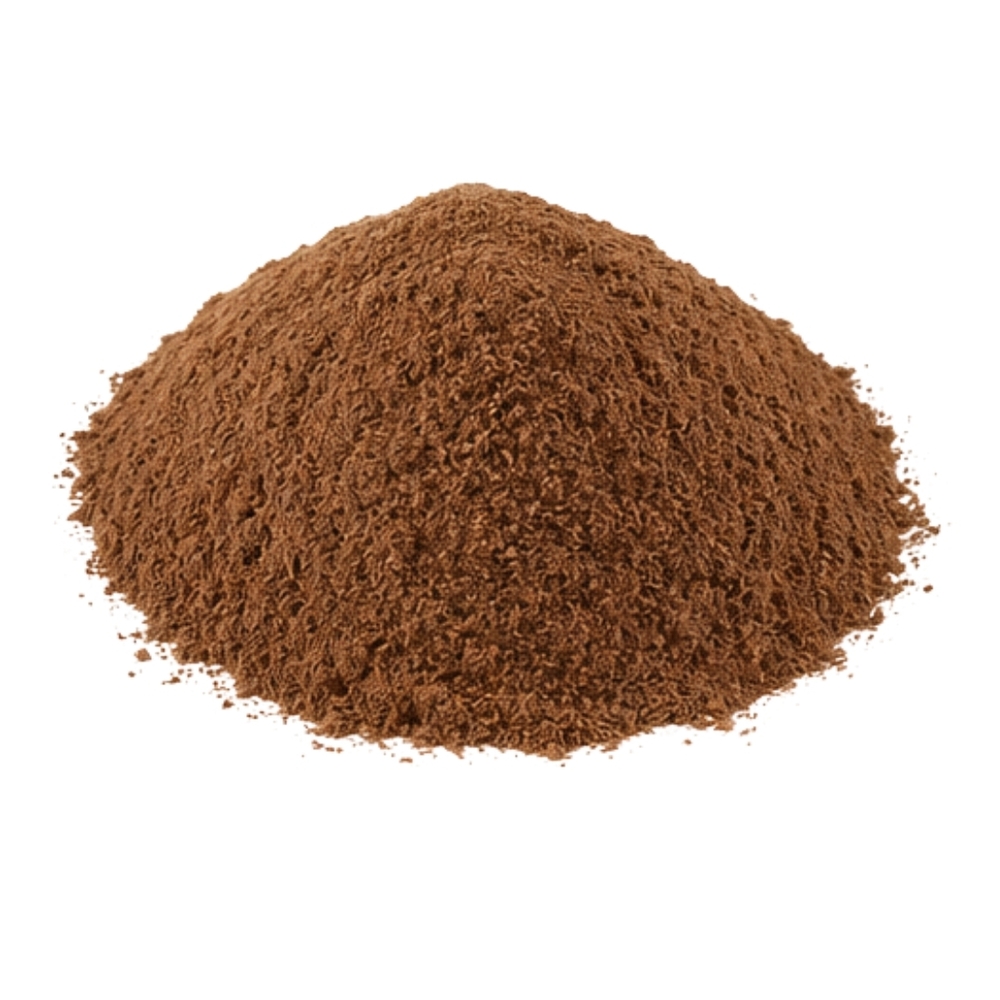 Natural Coconut Shell Powder - Color: Dark Brown