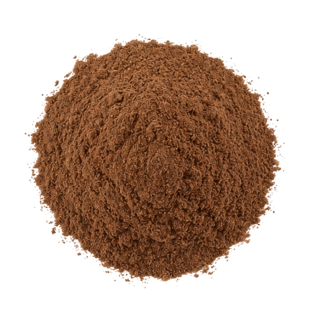 Natural Coconut Shell Powder - Color: Dark Brown