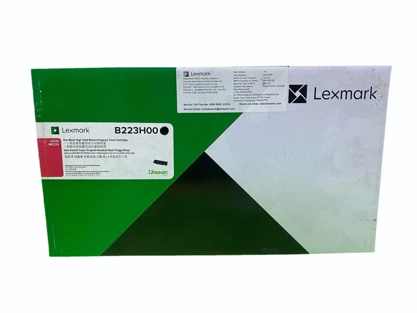 Lexmark B223H00 Drum Unit For Use 2236/M82236