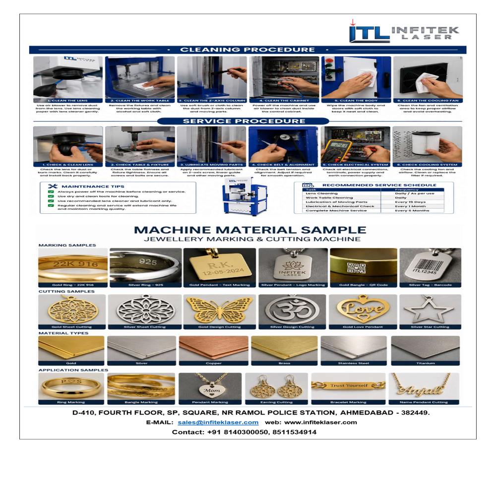Jewellery Hallmarking Machine