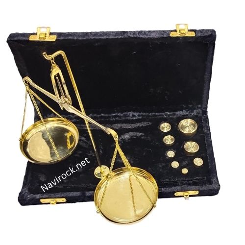 Old Traditional Weight Showpiece Brass Justice Law Scale