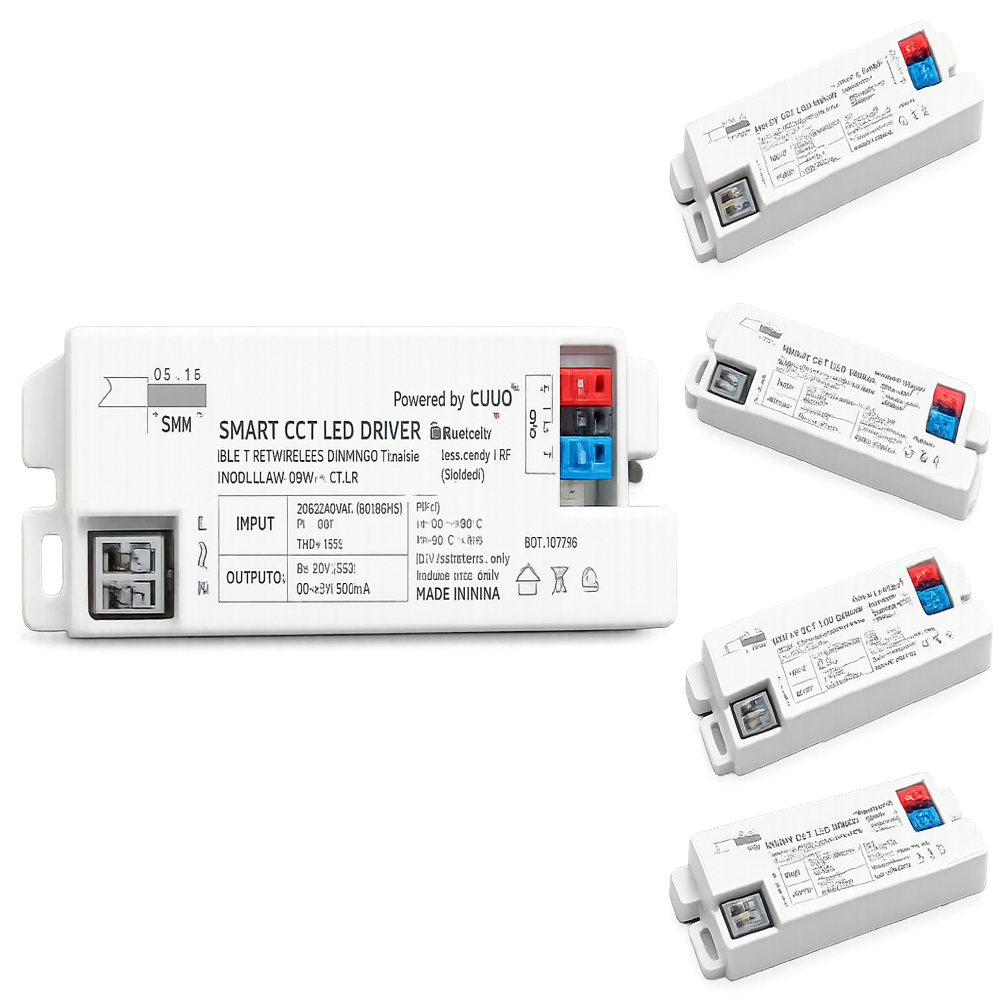 Smart Cct Tuya Zigbee 12W Led Driver - Color: White
