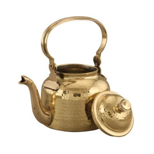 Copper Tea Kettles - Finish: Hammered Polished