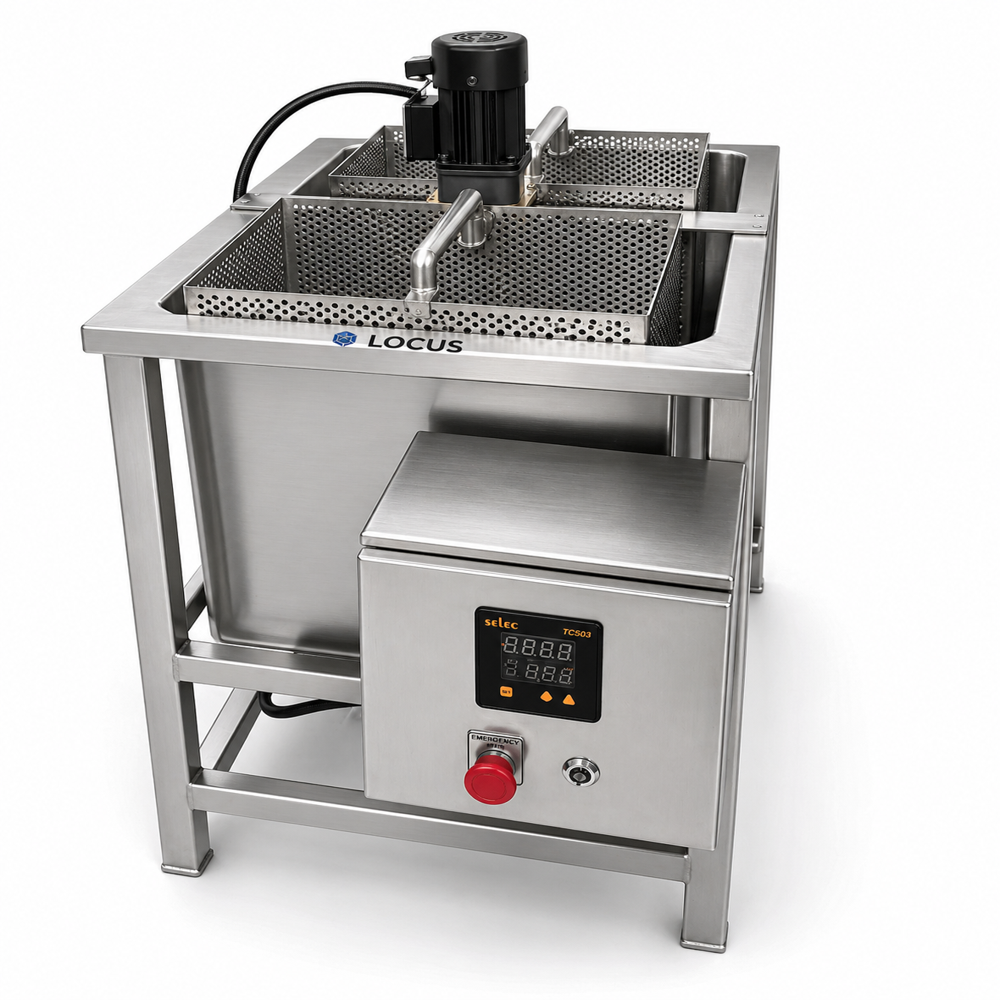 Fully Automatic Vacuum Frying Machine - Stainless Steel, 220v Voltage | High Efficiency, Industrial Use, Silver Warranty