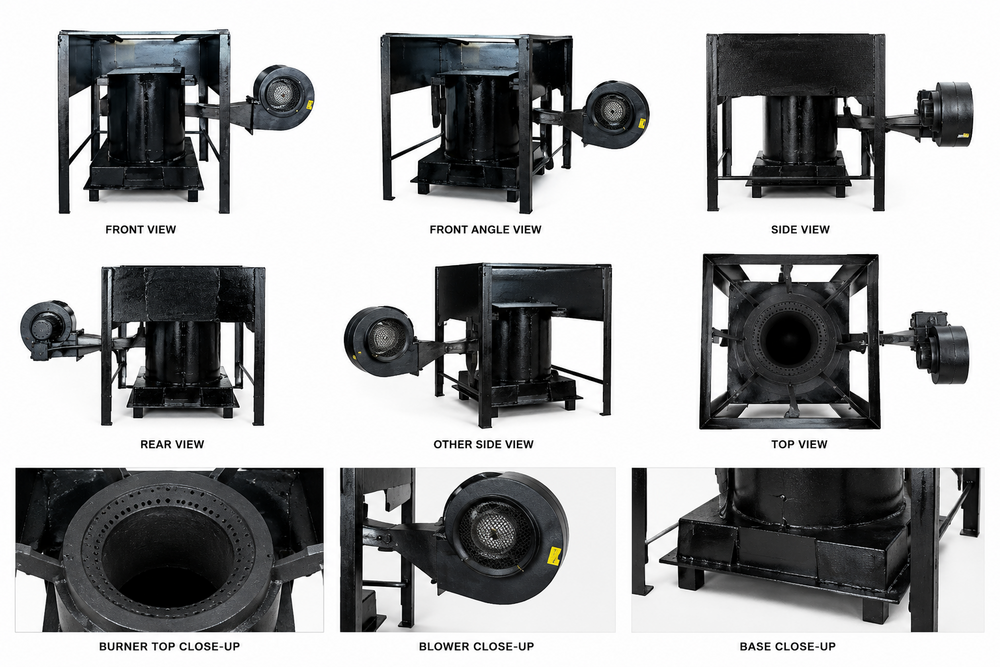 M2 SS Wood Fired Stove