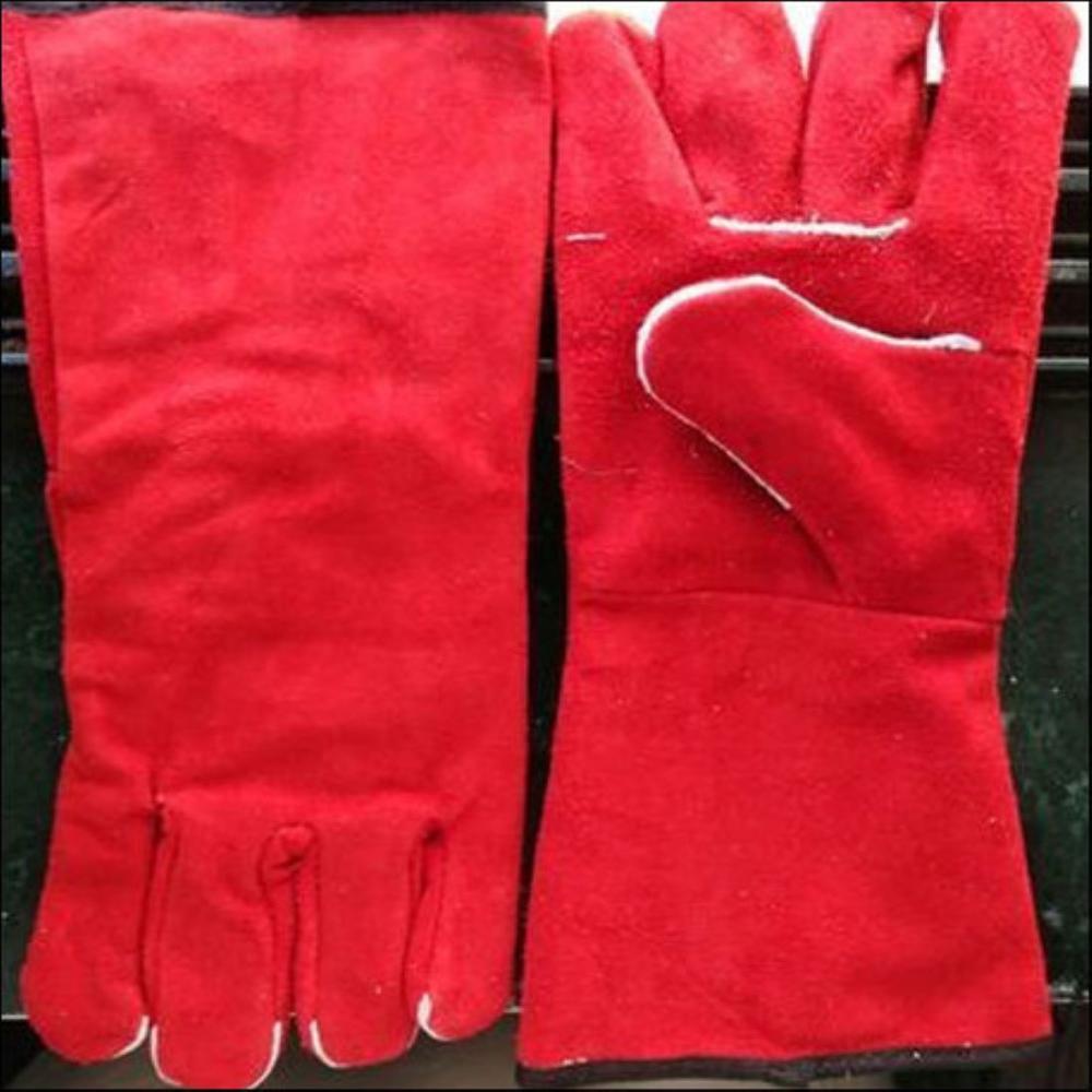 Heavy Heat Resistance Leather Hand Gloves