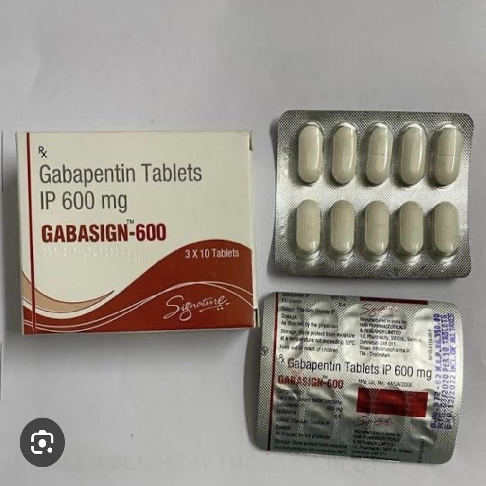 600mg Gabapentin Tablets Ip - 600 Mg Anticonvulsant Tablets | Suitable For Seizure Control & Post-shingles Pain Relief, 10 Tablets Per Box