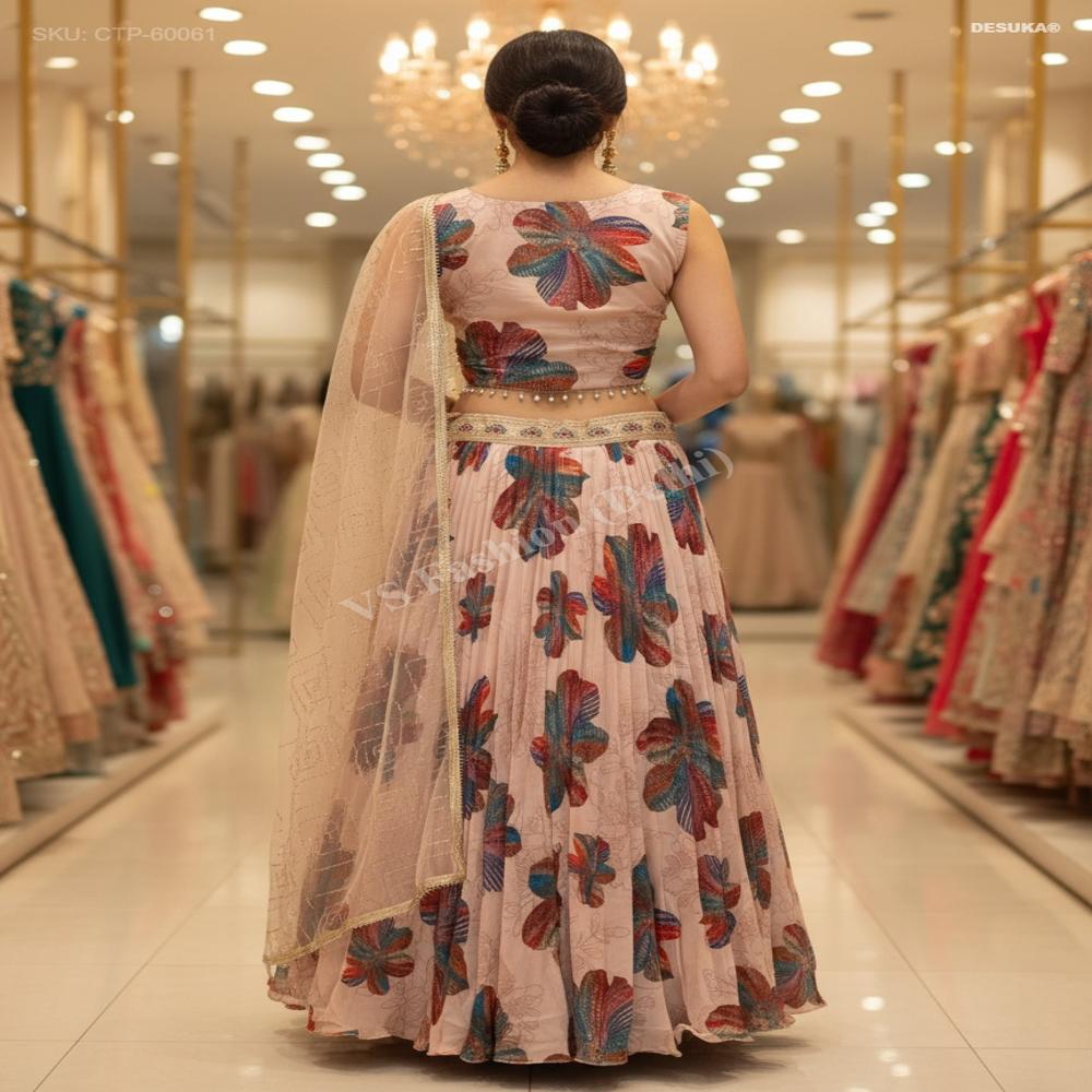 CTP-60061 Heavily Embroidered Choli