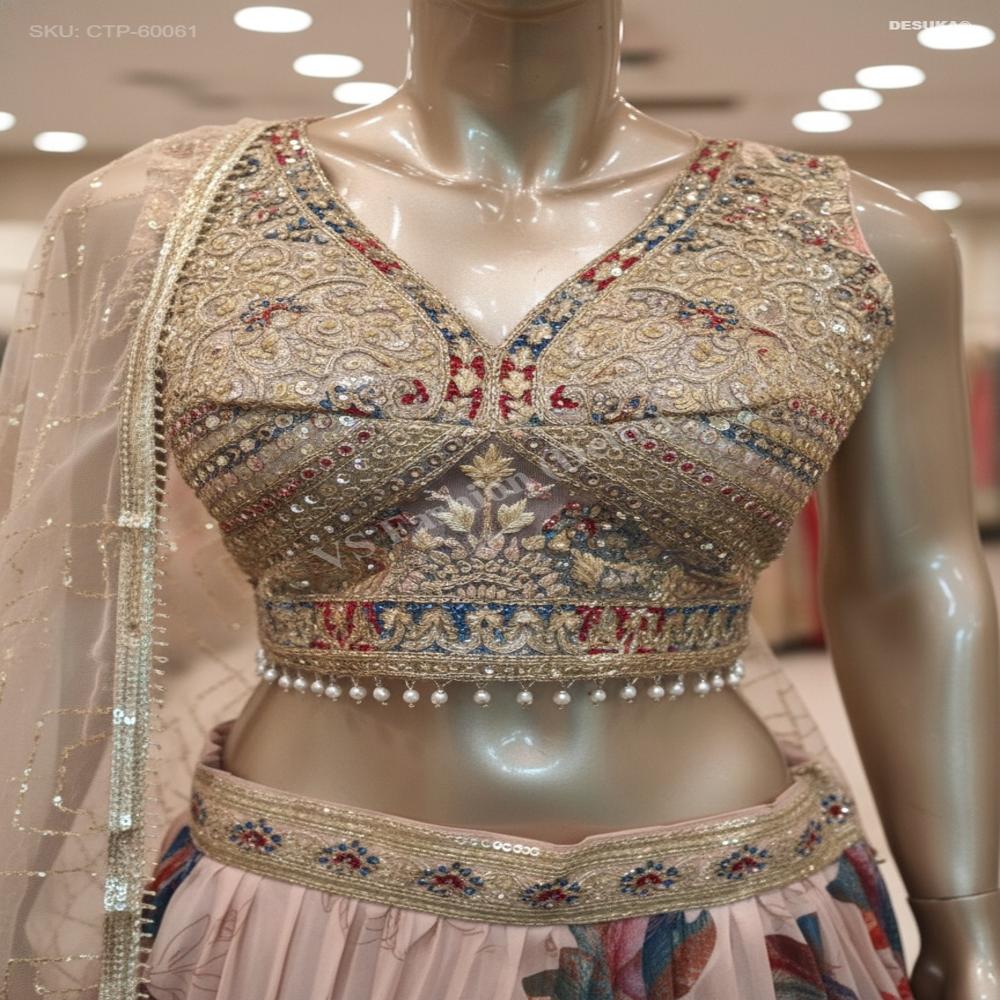 CTP-60061 Heavily Embroidered Choli