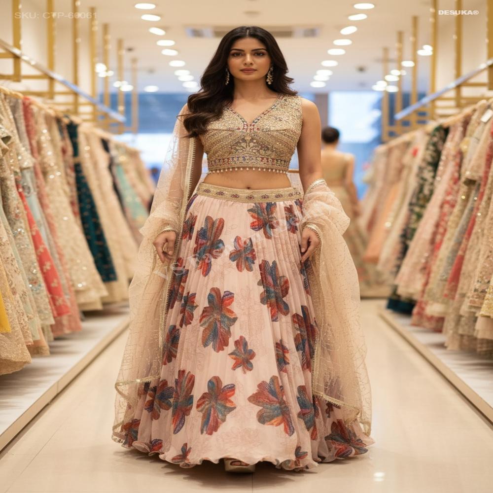 CTP-60061 Heavily Embroidered Choli