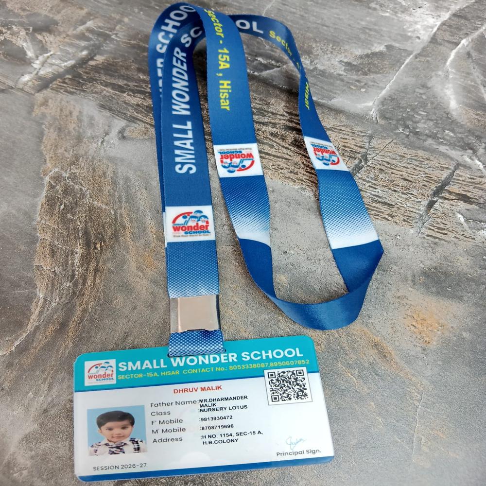 Identity Card With Digital Lanyard