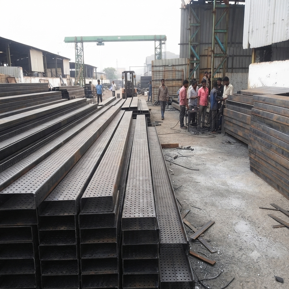 MS Perforated Cable Trays