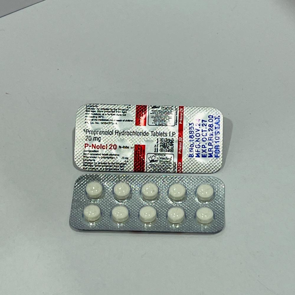 20mg Propranolol Tablets Ip - Drug Type: General Medicines
