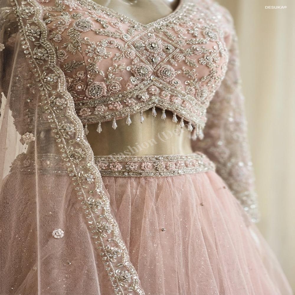 CTP-60033 Celestial Net Lehenga Choli