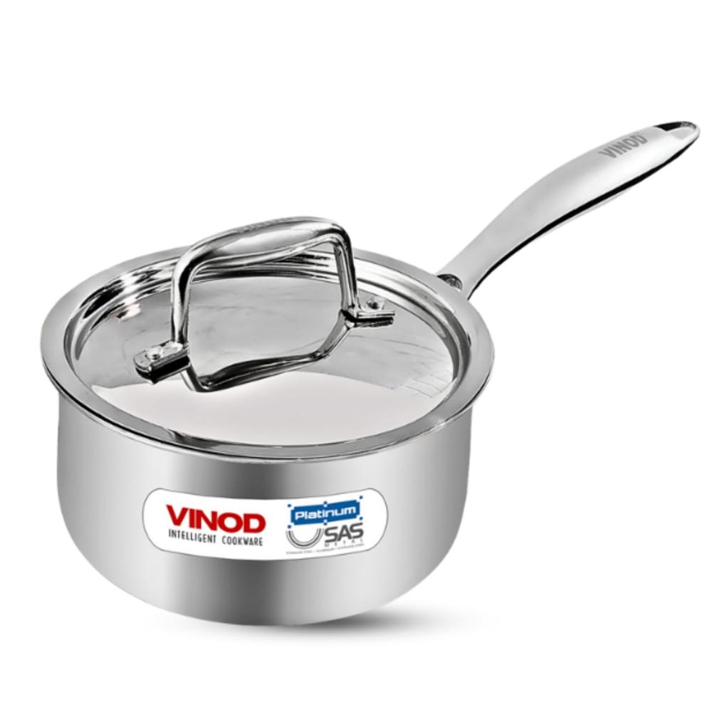 Platinum Triply Stainless Steel Saucepan