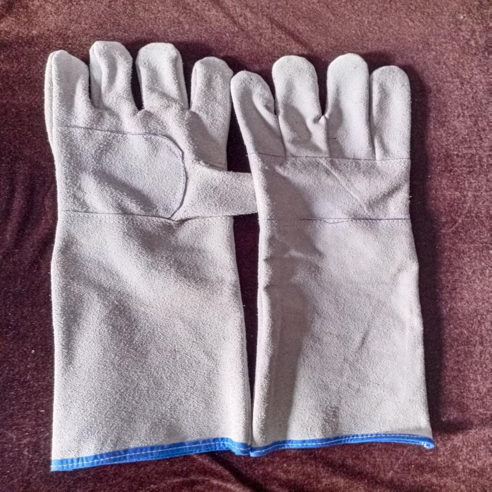 Leather Grew Welding Hand Gloves