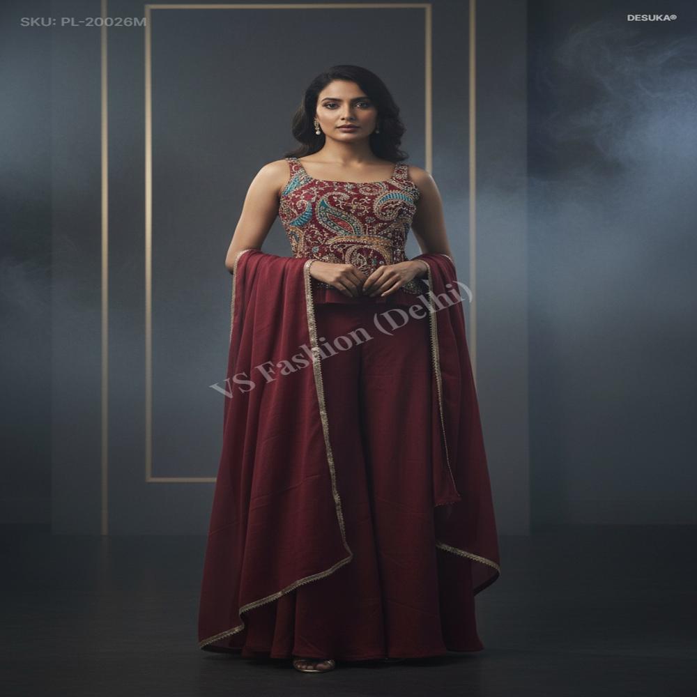 PL- 20026 Chinon Chiffon Palazzo 