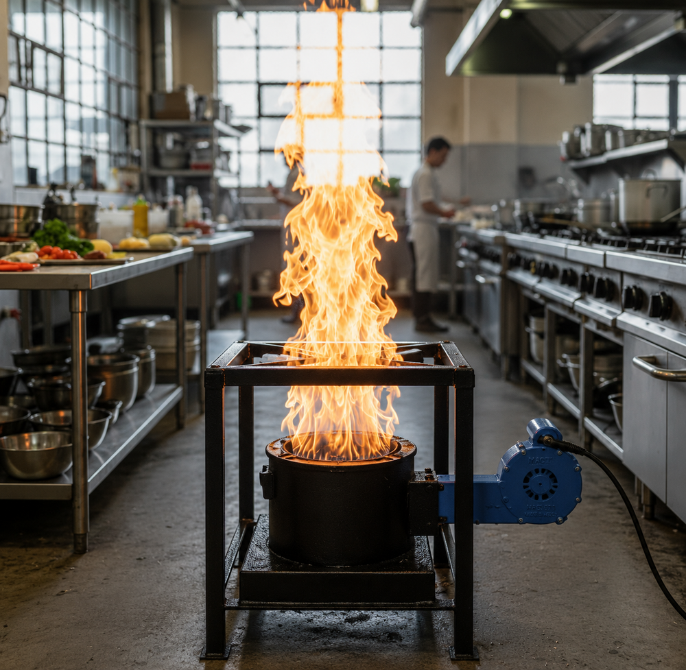 M8 Large Wood Fired Stove
