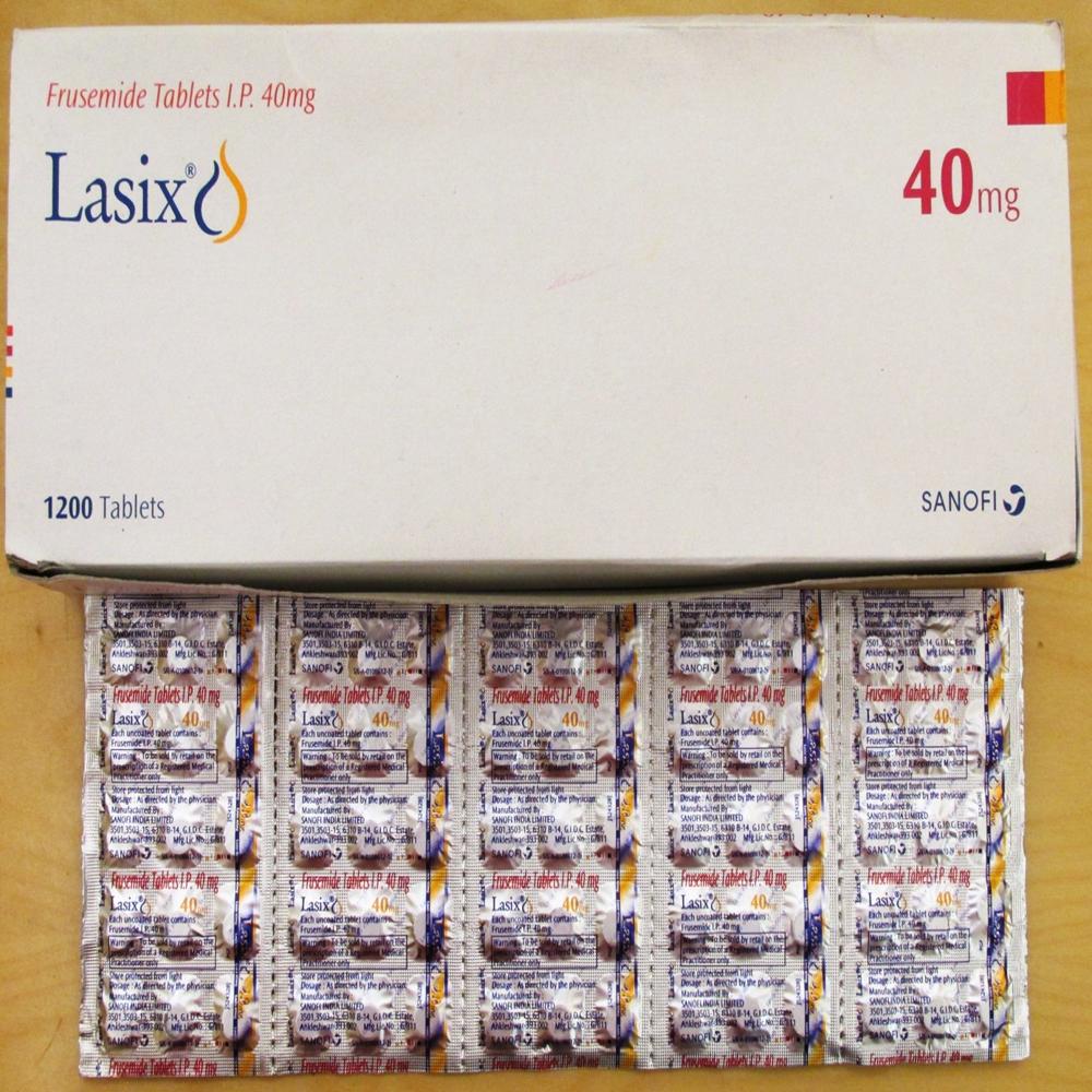 Lasix 40mg Furosemide Tablets - Drug Type: General Medicines