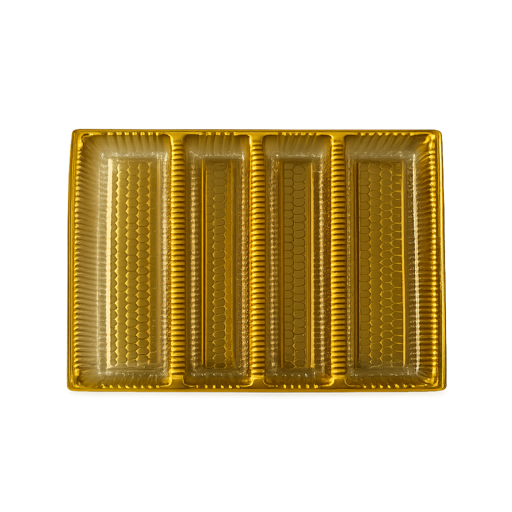 Sweet Packaging Tray - Color: Golden