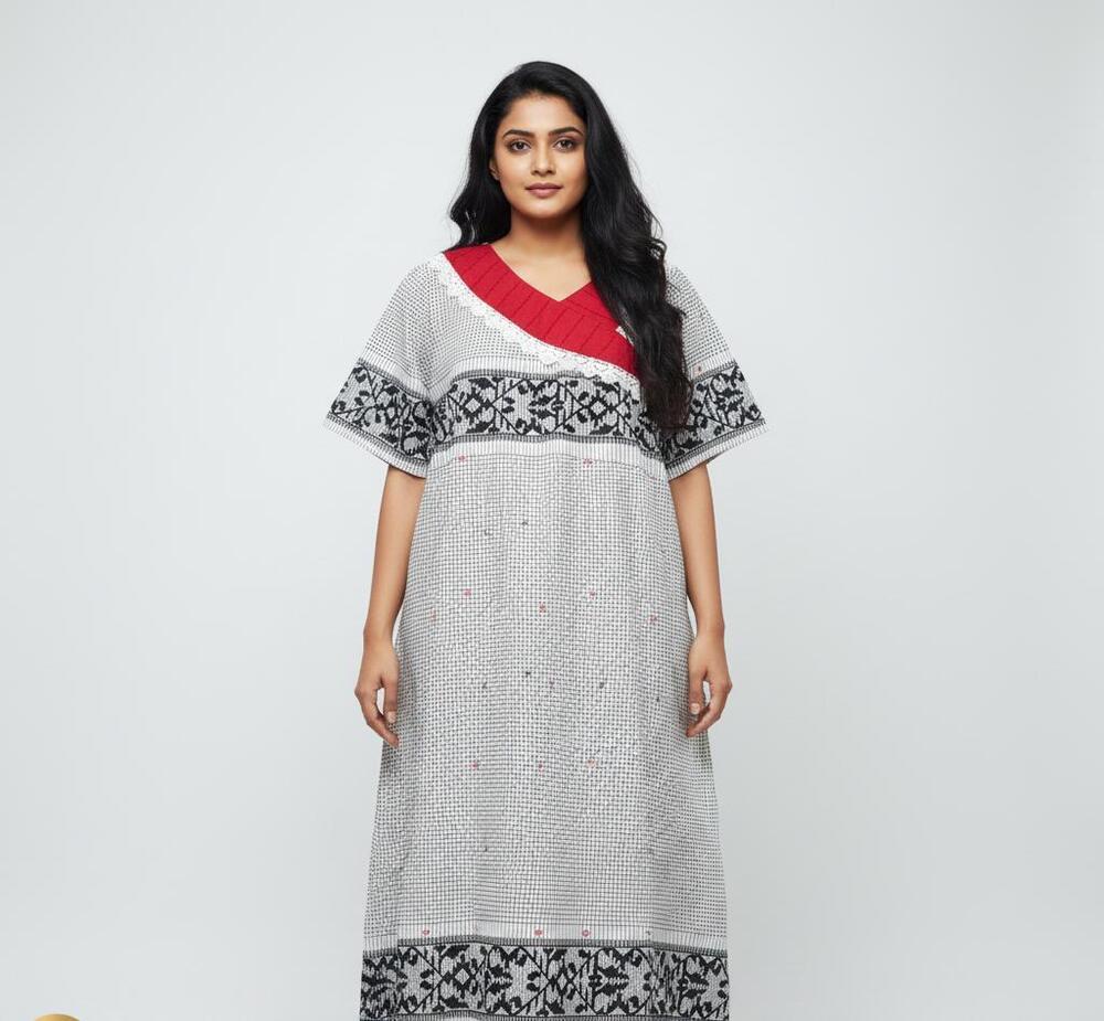 Begumpuri Hakoba Cotton Kurti