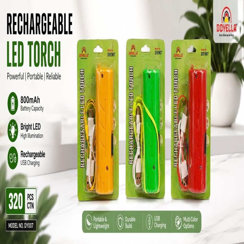 DOYELLA DY007 RECHARGEABLE HAND TORCH