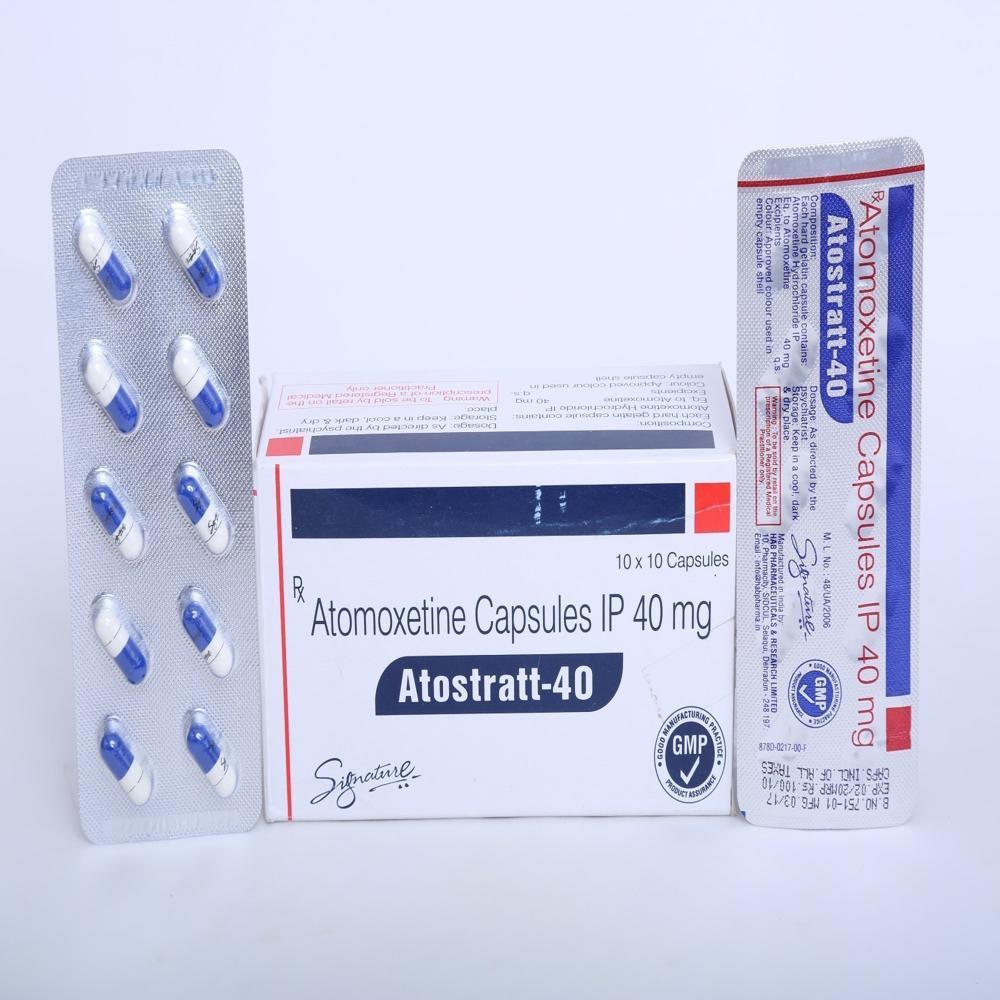 40mg Attomoxetine Capsules IP
