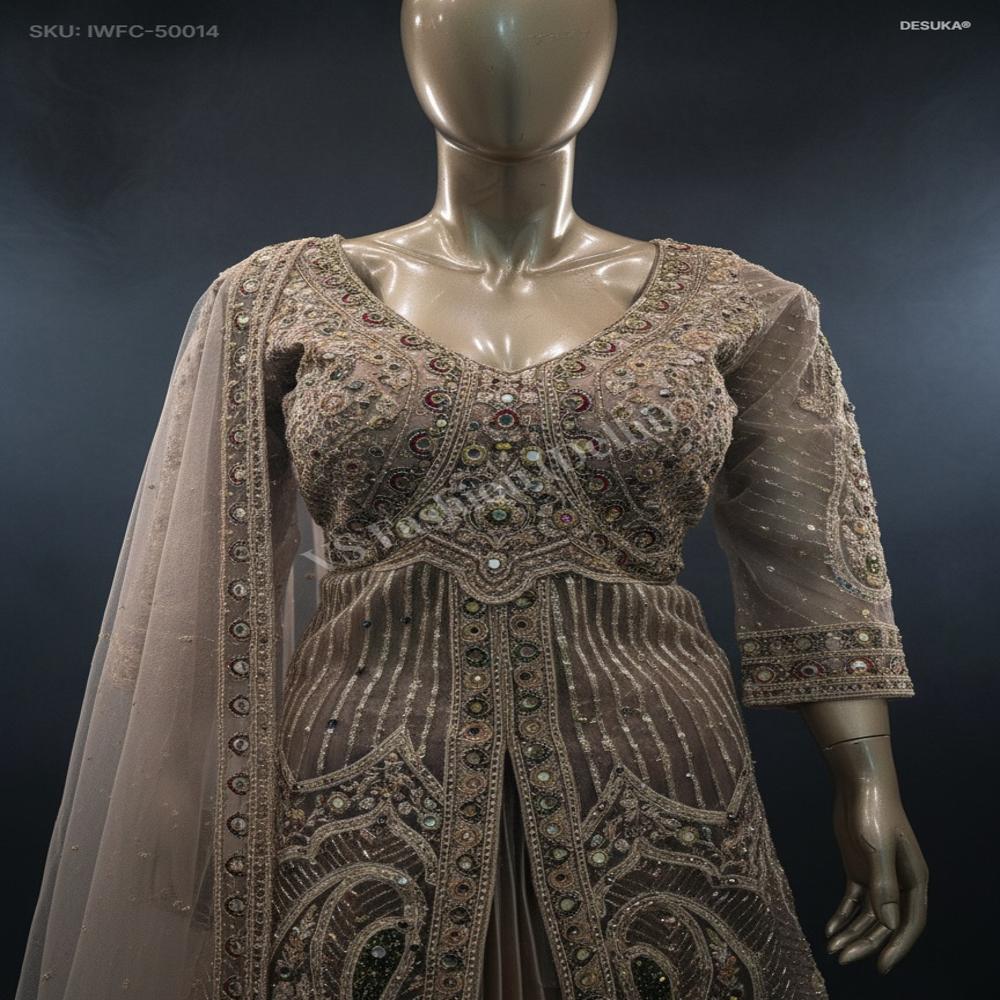 IWFC-50014 Indo-Western Front-Cut Suit